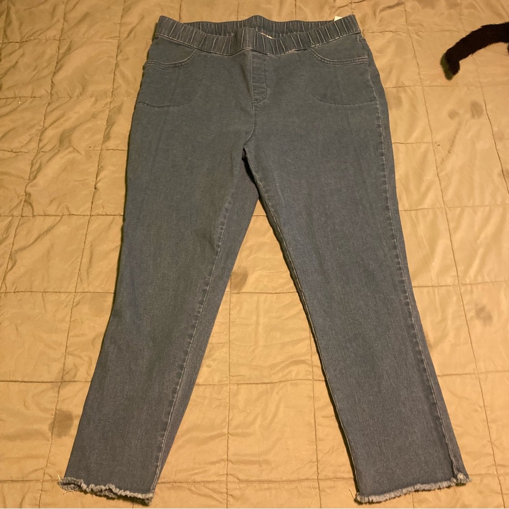 QUACKER FACTORY PULL ON JEANS